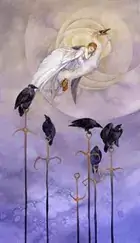 Six of Swords Shadowscapes Tarot - Mô tả & Giải nghĩa Trải bài