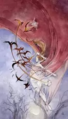 Ten of Swords Shadowscapes Tarot - Mô tả & Giải nghĩa Trải bài